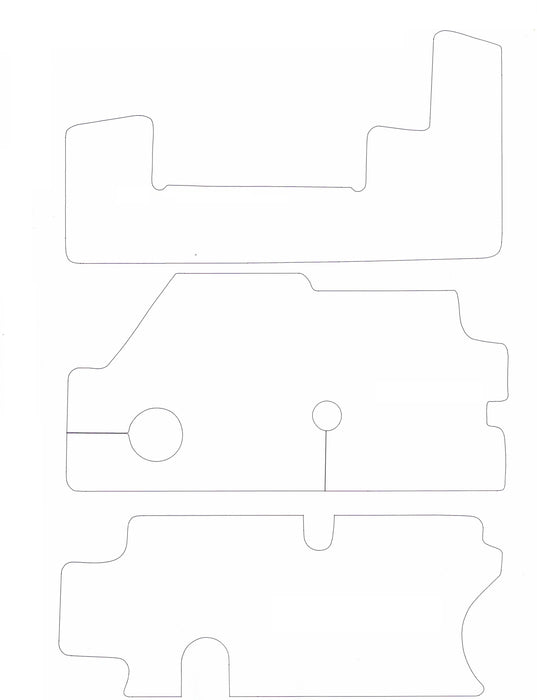 1994-2001 Larson 280/290 Cabrio Snap in Boat Carpet