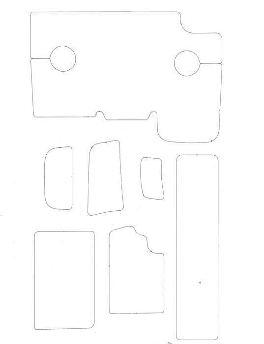 2009 Cobalt 232 Snap in Boat Carpet