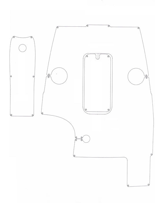 2004-2008 Maxum 2200 SR3 Snap in Boat Carpet