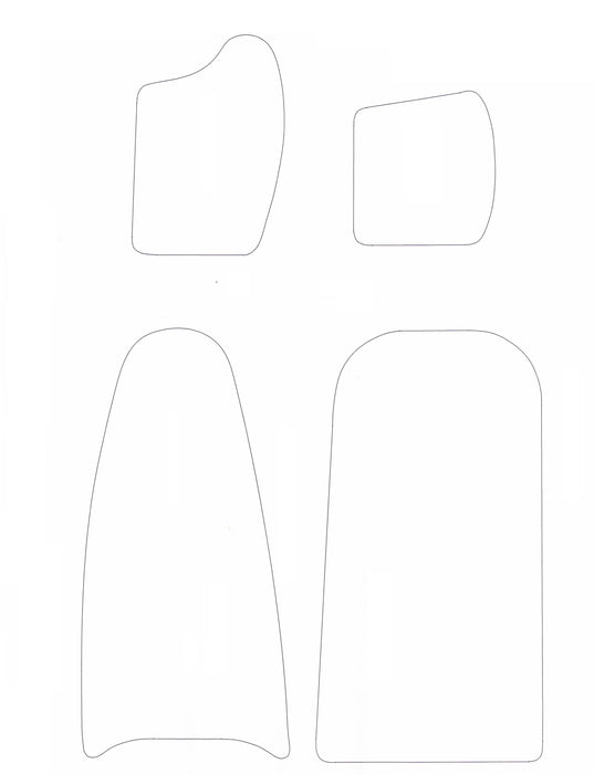2001-2003 Four Winns 248 Vista Cruiser CABIN Snap in Boat Carpet