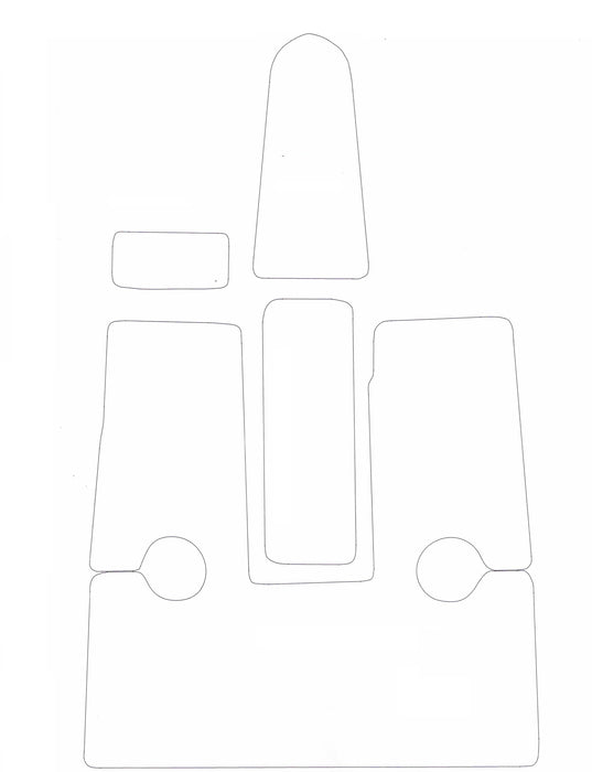 1995-1996 Chris Craft Concept 23 BR Snap in Boat Carpet