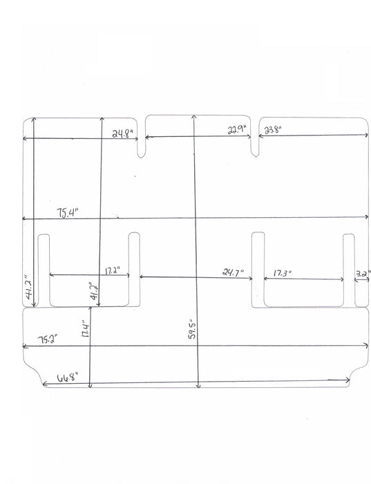 2006 Donzi 26' Snap in Boat Carpet