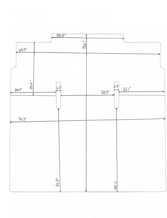 2001 Donzi 33 ZX Daytona Snap in Boat Carpet