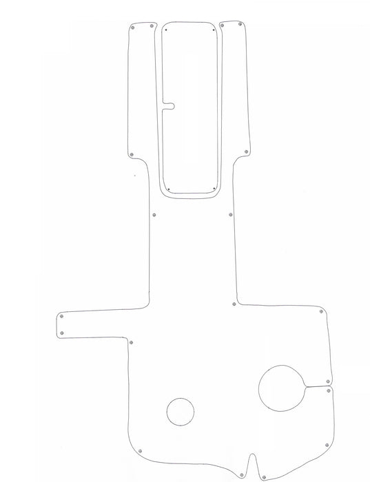 2004-2009 Nautic Star 205 DC-SL Snap in Boat Carpet