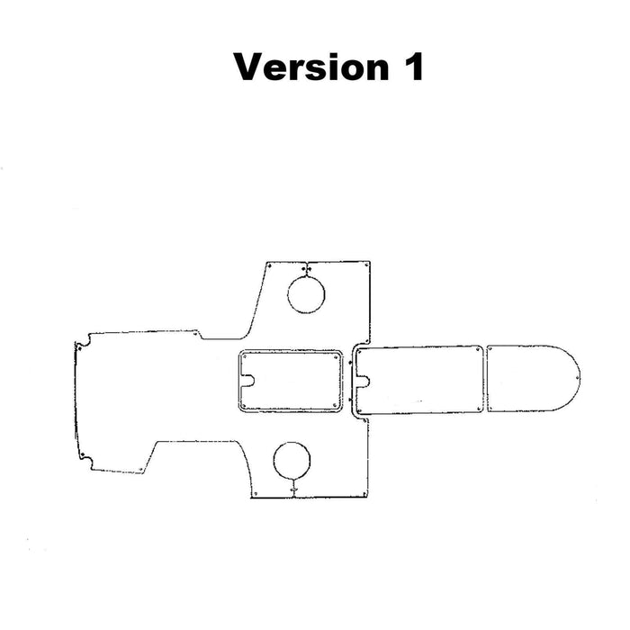 2001-2006 Chris Craft 25 Launch Snap in Boat Carpet - Matworks