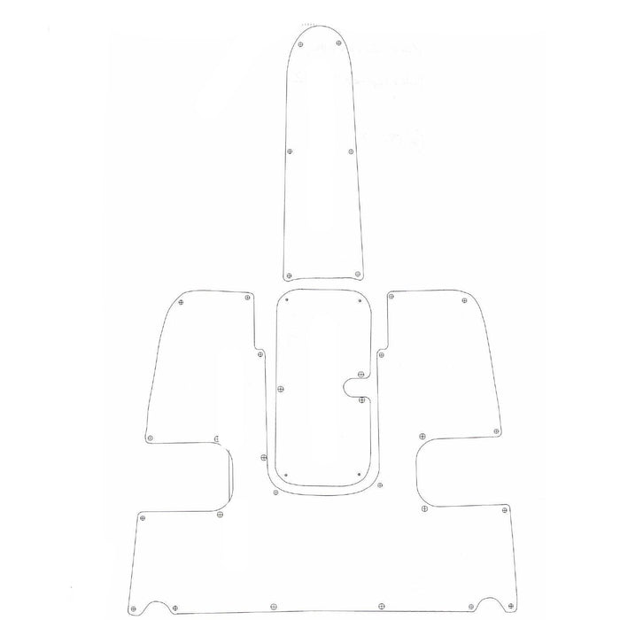 2006-2007 Caravelle Interceptor 192 Snap in Boat Carpet - Matworks