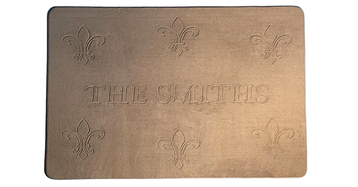 Carved Estate Mats - Custom