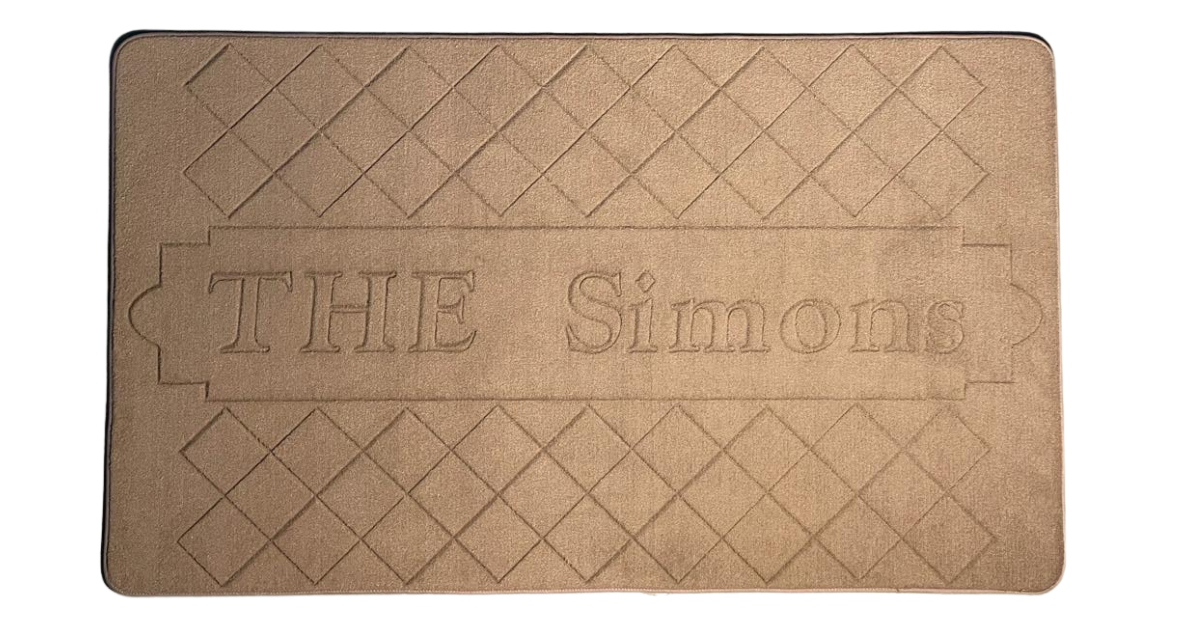 Carved Estate Mats - Custom