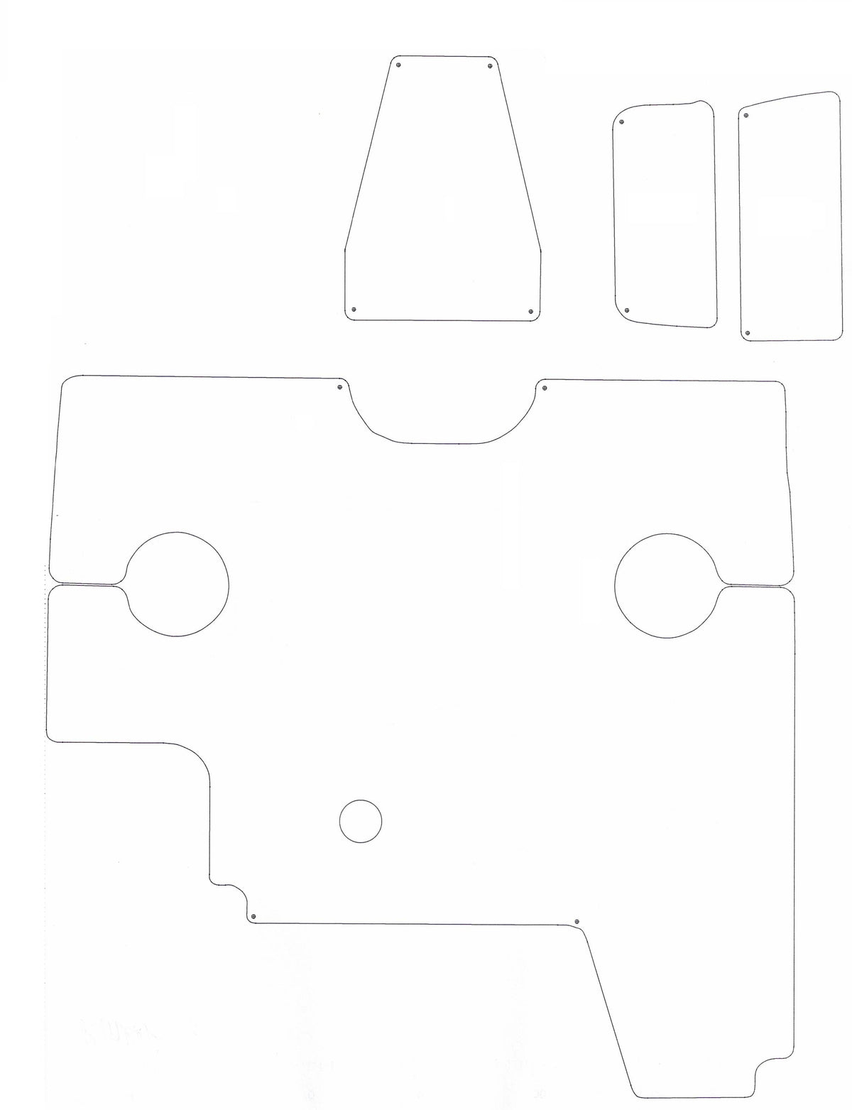 2005-2007 Regal 2250 Cuddy Cabin Snap in Boat Carpet | Matworks