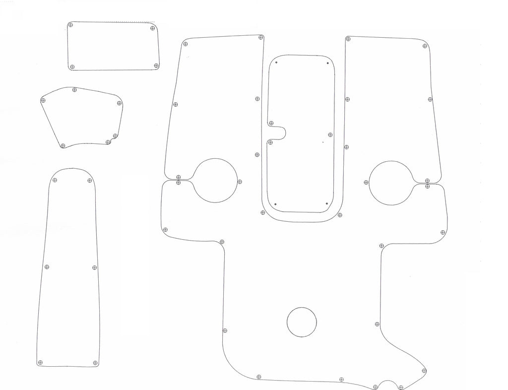 2006-2008 Caravelle 237 BR Snap in Boat Carpet | Matworks