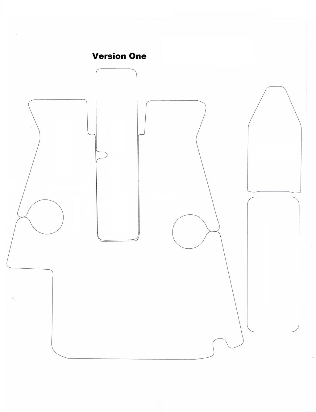 Rinker Snap-In Boat Cockpit Carpet Set Replacement | Matworks