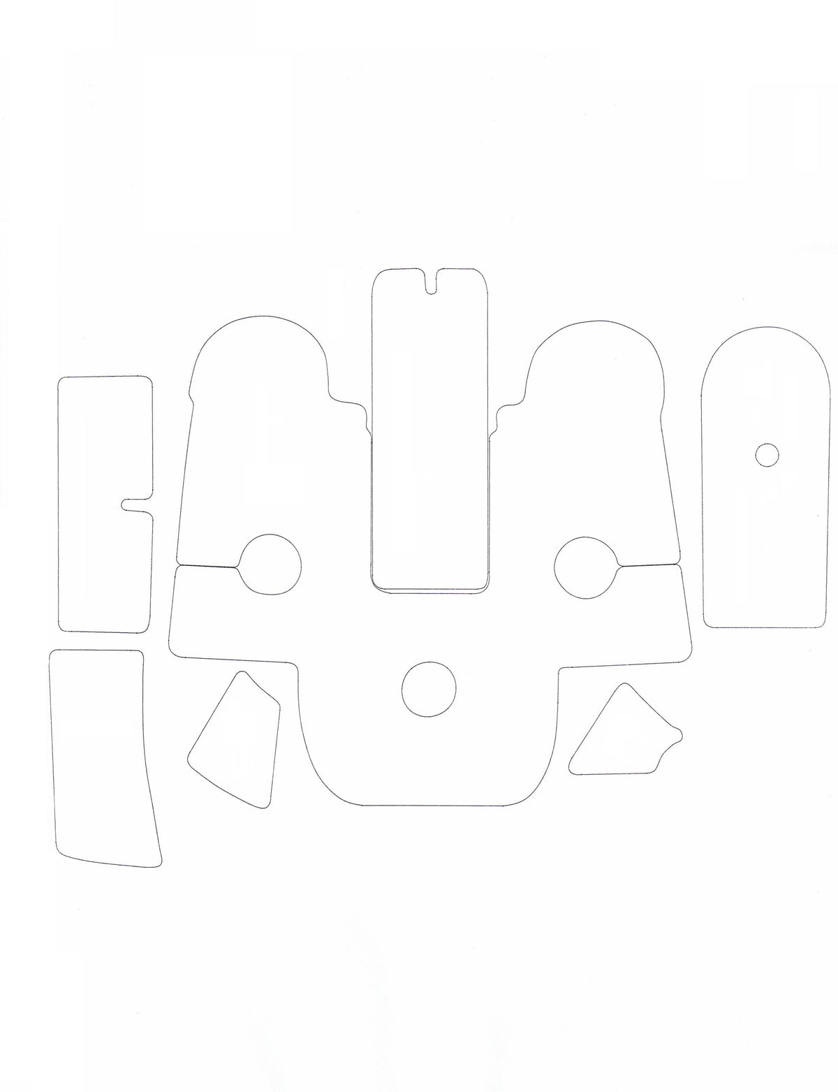 2006-2011 Rinker Captiva 226 Snap in Boat Carpet | Matworks