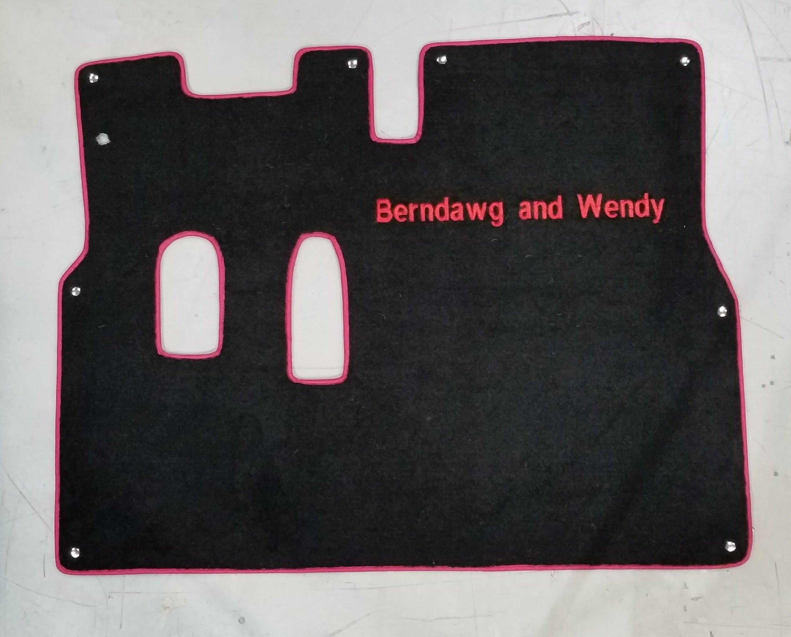 Custom EZGo Golf Cart Mat Matworks