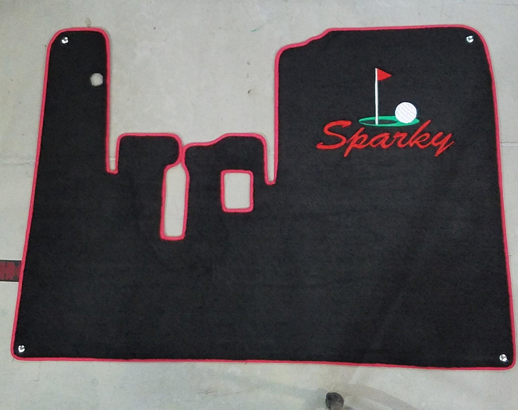 Custom Golf Cart Floor Mats OEM Monogramming Available Matworks