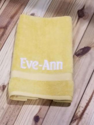 Embroidered  2 Piece Hand Towel Set - Matworks