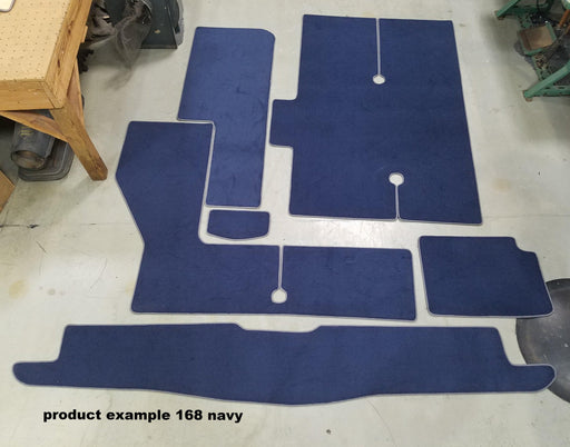 Maxum 3200 SCR- 6 pieces WITH SWIM PLATFORM Snap in Boat Carpet - Matworks