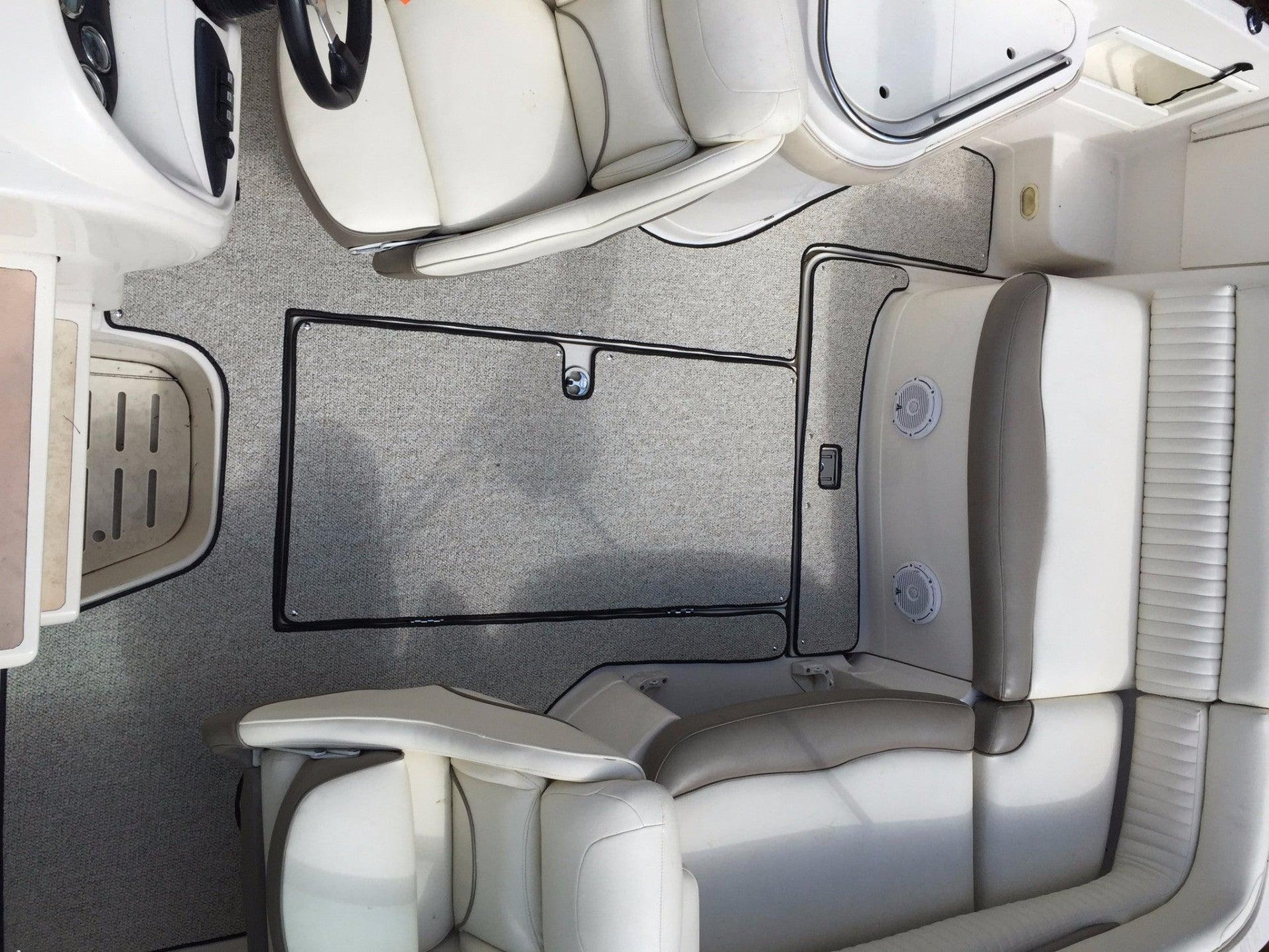 Autofit Rv Cockpit Rugs Snap-in Boat Flooring Custom Carpet Template Kit | Matworks